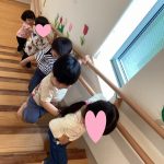ふたば組　階段の上り下り