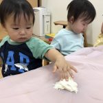 ♡１０月２４日♡『だいち組：小麦粉粘土！』