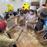 食育 うどん作り② 幼児クラス