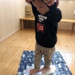食育　うどん作り①　乳児クラス