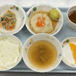にじいろ保育園南馬込桜通り 行事食 part.3「お月見鶏つくね」「うさぎ饅頭」