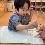 紫陽花の製作