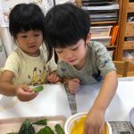 野菜スタンプ