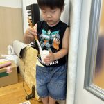 大きなジンベイザメ!