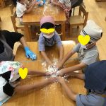 祖父母様の応援です。