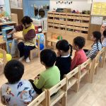 お尻の拭き方について学びました!~そら・たいよう組編~