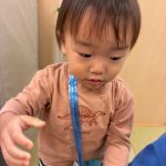 「秋の遠足ごっこ」です。