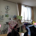 10月15日　『たいよう組　お米を研いでみよう！』