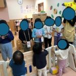 たいよう組からだいち組へのプレゼント