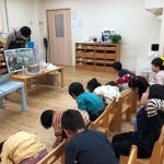 東京すくわくプログラム ベジリンク(しいたけを育てる):4歳児