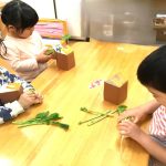 食育～かぶに触れよう！ふたば組