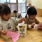 お散歩バッグ製作
