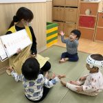 だいち組の室内遊びの様子