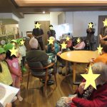 「ツクイホーム（老人施設）との交流」　　　１２月
