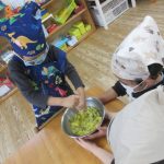 さつまいもの茶巾絞りを作ろう! うみ組