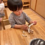 そよかぜ組 きのこほぐしをしました♪