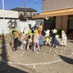 たいよう組(5歳児クラス)にじいろ保育園氷川台のたいよう組と交流会をしました。