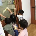 うみ組 大掃除ごっこ