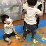【ボディペインティングをしました！】　R7.８
