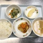 お月見給食