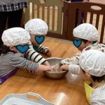 「1月ふたば組 お米研ぎ」