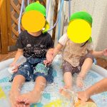 「水遊び」