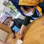 おはぎ作り