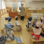 食育うみぐみ「米とぎ」