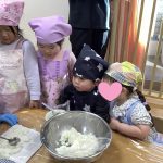 「ふたば組　恵方巻にチャレンジ」