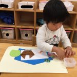 ふたば組 1月の壁面製作