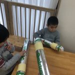 ２月　科学教室　たいよう組