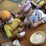たいよう組 うどん作り①
