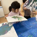 ４月うみ組ブログ「フルイドアート」