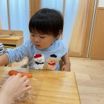 野菜に触ってみよう