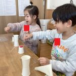 すくわくプログラム5歳児「静電気」