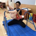 体操教室でしっかり体を動かそう!!