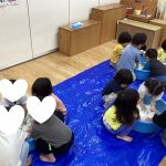 うみ組☆小麦粉粘土遊び