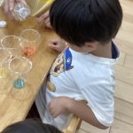 色水あそび（そら組）