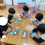 うみ組 こいのぼり製作