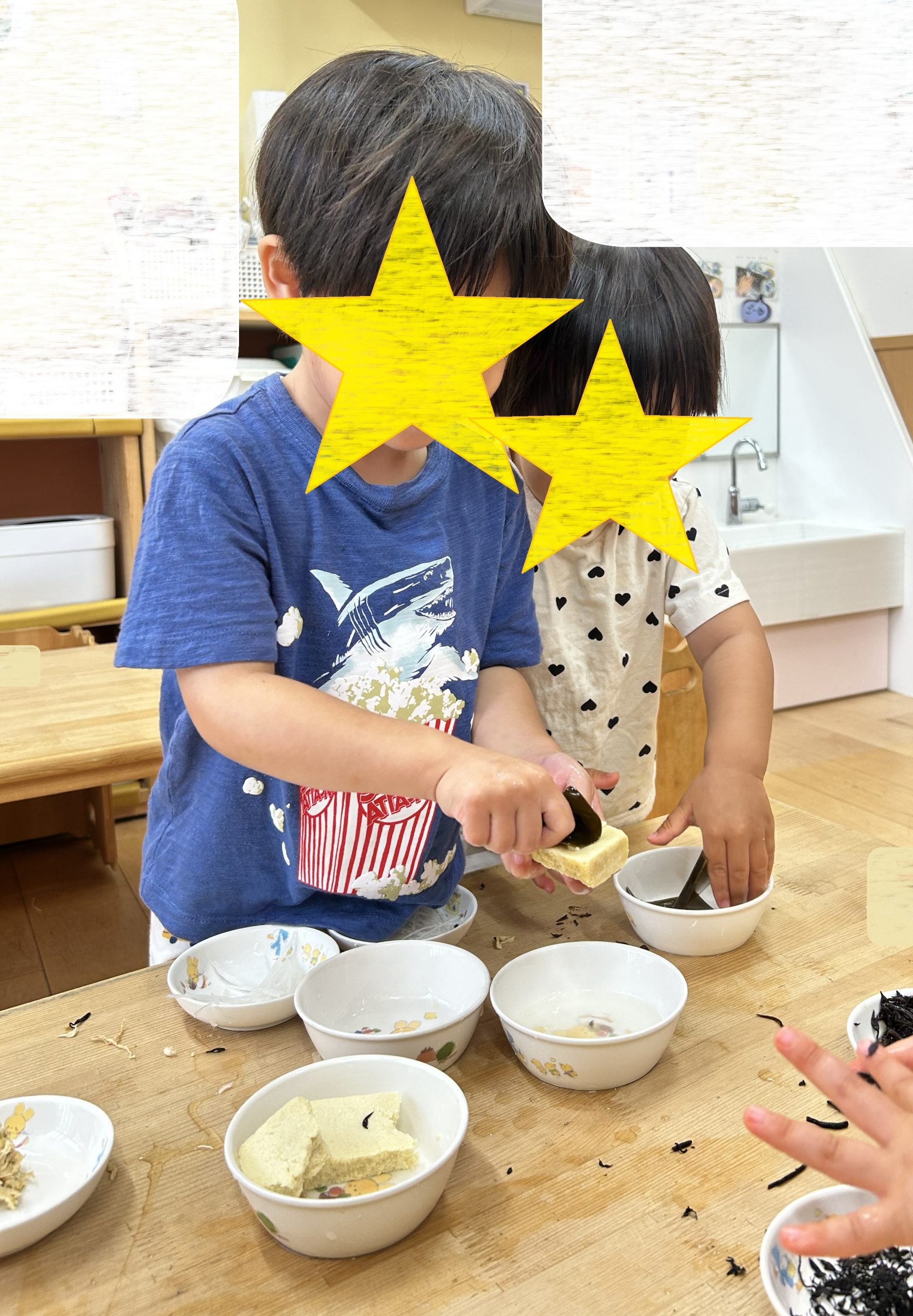ふたば組食育:乾物に触れてみよう!