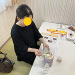 これから出産を迎えるママが遊びに来てくれました（地域イベント）