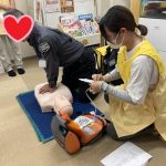 ＡＥＤ講習を受けました！！