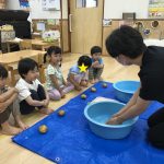 食育「野菜洗い」