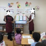 6月　そら・たいよう組　食育「三食栄養素について」