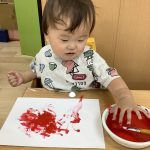だいち組「絵の具を使ったよ」