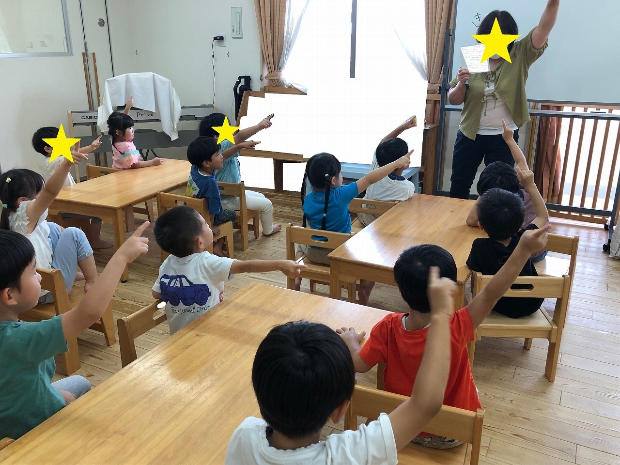 すくわくプログラム 学研 ≪まなび：4歳≫ | にじいろ保育園ブログ