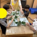 【うみ・たいよう組】枝豆のさやとり