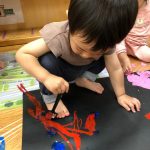 絵の具あそび
