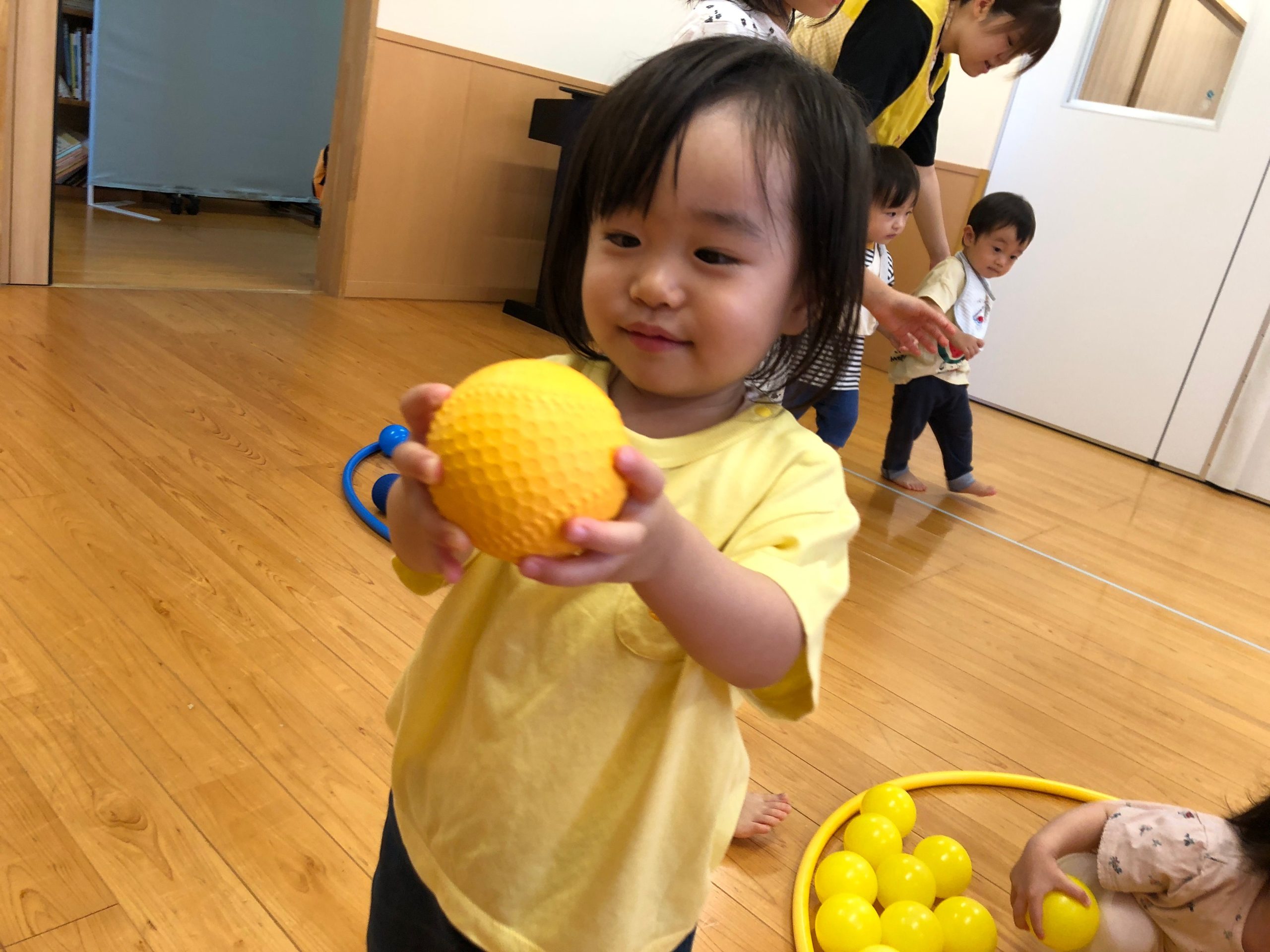 一緒にあそんだよ