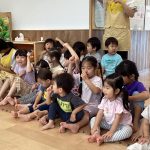 「誕生会&すいか割り大会」